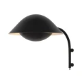 Kinkiet designerski Freya czarny - Nordlux
