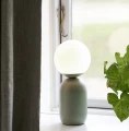 Lampa stołowa zielona designerska Notti Green - Nordlux