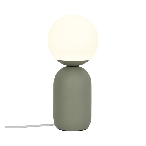Lampa stołowa zielona designerska Notti Green - Nordlux
