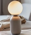 Lampa stołowa szara designerska Notti Grey - Nordlux