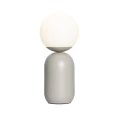 Lampa stołowa szara designerska Notti Grey - Nordlux