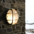 Lampa zewnętrzna Polperro Brass IP64 mosiądz - Nordlux