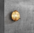 Lampa zewnętrzna Polperro Brass IP64 mosiądz - Nordlux