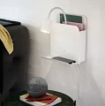 Kinkiet z półką z USB portem do ładowania Roomi White biały - Nordlux