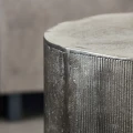 Stolik kawowy okrągły Rota 35 Brushed Silver - House Doctor