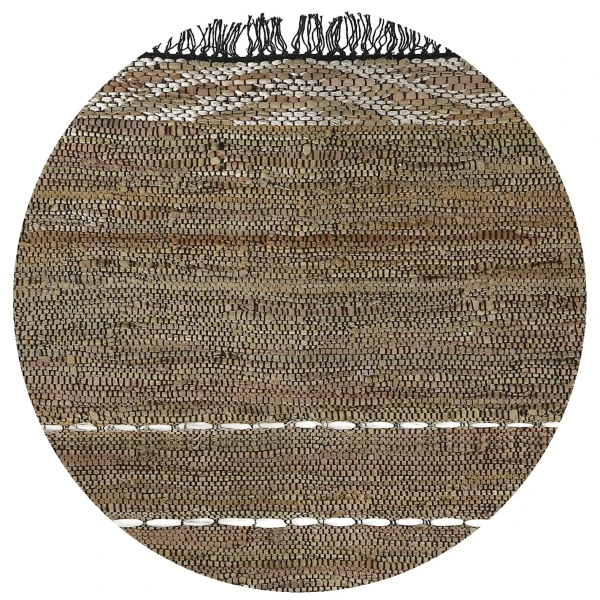 Recycled leather carpet Lana 240x180 - Pomax