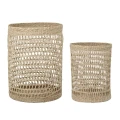 Laundry baskets seagrass Connie set of 2 - Bloomingville