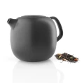 Teapot Nordic Kitchen 1L black stoneware - Eva Solo