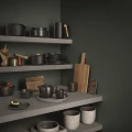 Mug Nordic Kitchen 0,3L black stoneware - Eva Solo
