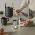 Dzbanek termiczny z zaparzaczem Nordic Kitchen 1L piaskowy - Eva Solo