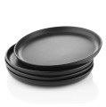 Talerz obiadowy Nordic Kitchen 25 cm kamionka czarny - Eva Solo