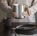 Talerz obiadowy Nordic Kitchen 25 cm kamionka czarny - Eva Solo