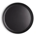 Talerz obiadowy Nordic Kitchen 25 cm kamionka czarny - Eva Solo