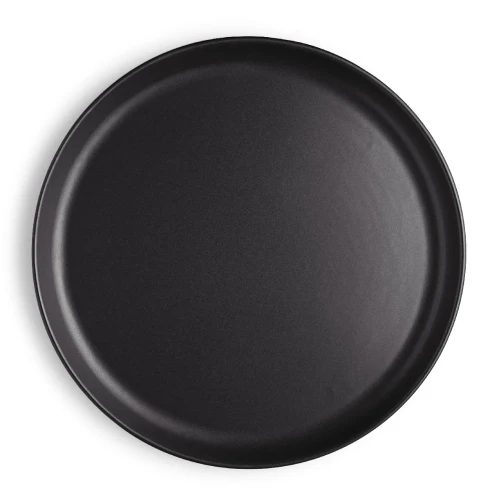 Talerz obiadowy Nordic Kitchen 25 cm kamionka czarny - Eva Solo
