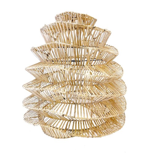 Rattanowy abażur do lampy sufitowej Boho Shapes BAZAR BIZAR