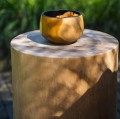 Wooden small table Tribe teak - Bazar Bizar