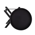 Folding side table Freya black - Bloomingville
