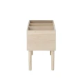 Stand for books and records Douve paulownia wood - Bloomingville