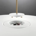 Duża lampa sufitowa wisząca Dot 800 mosiądz Led ze ściemniaczem LUMINA