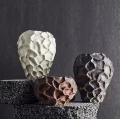Wazon ozdobny ceramiczny Soil Bowl rudy - Muubs