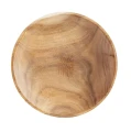 Talerzyk drewniany Base 18 teak - Muubs