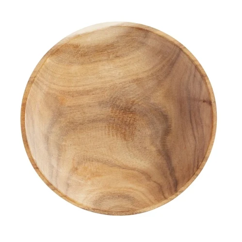 Talerzyk drewniany Base 18 teak - Muubs
