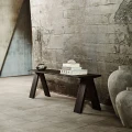Szary wazon Luna Grey40 z terakoty - Muubs