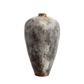 Decorative floor vase jar Echo100 terracotta - Muubs