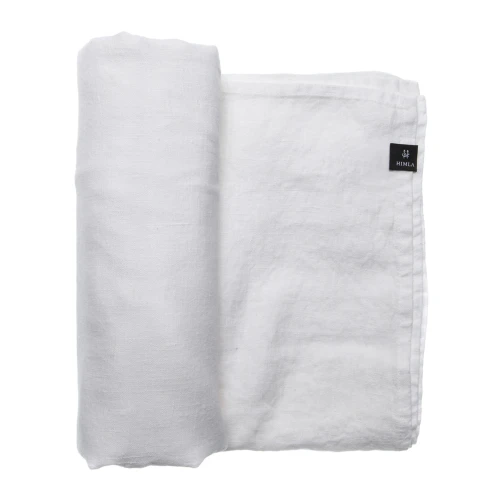 Linen tablecloth 145x330 Sunshine White - Himla