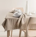 Lniany obrus na stół naturalny 145x250 Sunshine Natural - Himla