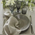 Lniany obrus na stół owsiankowy 145x250 Sunshine Oatmeal - Himla