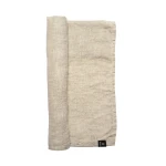 Lniany bieżnik na stół owsiankowy 50x145 Sunshine Outmeal - Himla