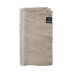 Lniane serwetki materiałowe na stół naturalne 45x45 Sunshine Natural, 4-pak - Himla