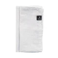 Lniane serwetki materiałowe na stół białe 45x45 Sunshine White, 4-pak - Himla