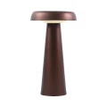 Lampa stołowa bezprzewodowa Arcello Led brązowy mosiężny -  DFTP by Nordlux