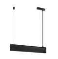 Black slat pendant lamp Beau 50 - DFTP by Nordlux