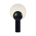 Lampa stołowa nowoczesna Caché marmur i metal czarny mat - DFTP by Nordlux