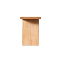 Stołek drewniany Tera teak - Muubs
