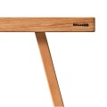 Stołek drewniany Tera teak - Muubs