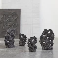 Rzeźba nowoczesna ozdoba na komodę Soil Chocolate S - Muubs