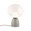 Modern table lamp taupe brown Hello - DFTP by Nordlux