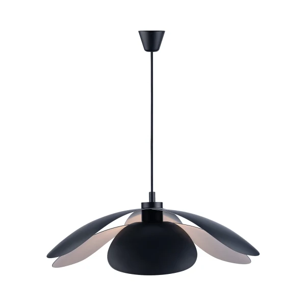 Czarna lampa wisząca nad stół Maple 55 - DFTP by Nordlux