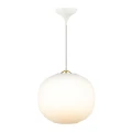 Lampa szklana kula biała Navone 30 - DFTP by Nordlux