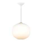 Lampa szklana kula biała Navone 30 - DFTP by Nordlux