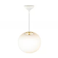 Lampa szklana kula biała Navone 30 - DFTP by Nordlux