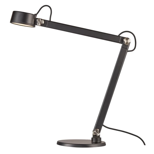 Czarna lampa architektoniczna stołowa z funkcją kinkietu Nobu - DFTP by Nordlux