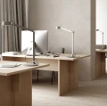 Grey architectural table lamp with wall lamp function Nobu - DFTP by Nordlux