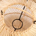 Rattanowy klosz do lampy wiszącej Batu Bolong L - Bazar Bizar