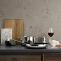 Patelnia nieprzywierająca 28 cm Eva Trio Stainless Steel Slip Let - Eva Solo