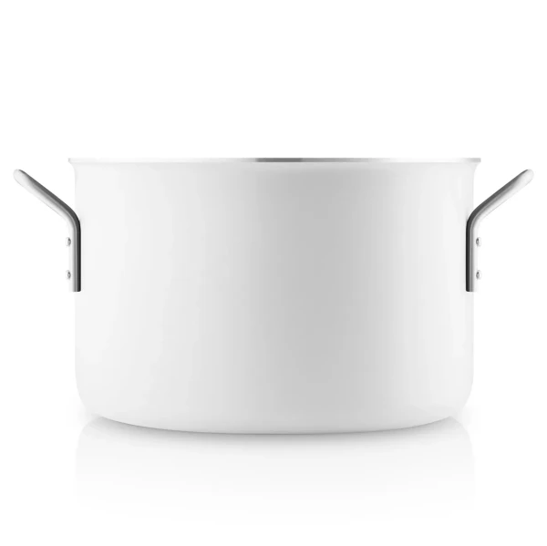 Non-stick pot with ceramic coating Eva Trio White Line 7.0L - Eva Solo